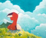 狐狸插画灵感图片集之锐意素材2，设计素材免费下载