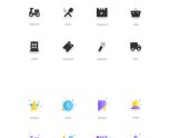 图标设计图片集之NounProject素材2，设计素材免费下载