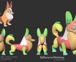 动物和怪物图片集之Zbrushcentral素材2，设计素材免费下载